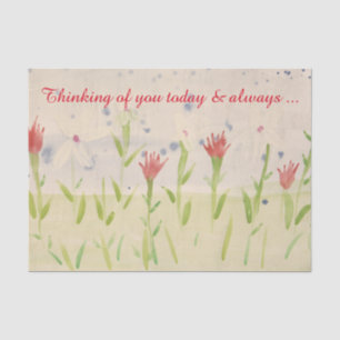 Pretty tissue paper