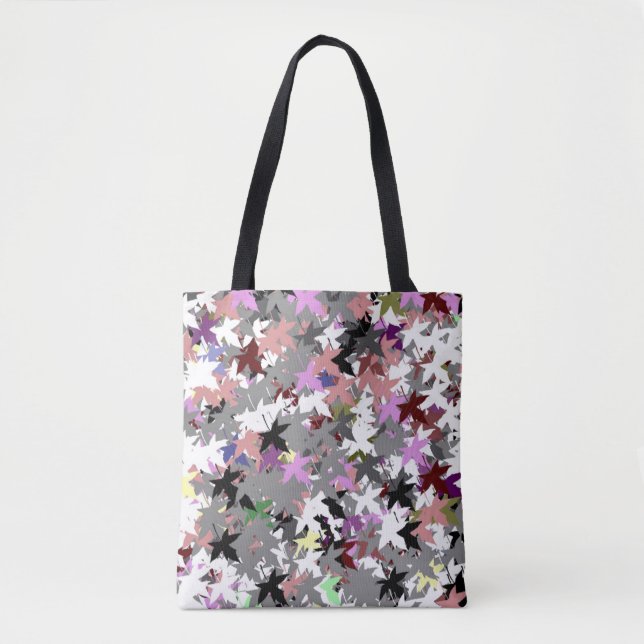 PRETTY TREE LEAVES TOTE BAG (Front)