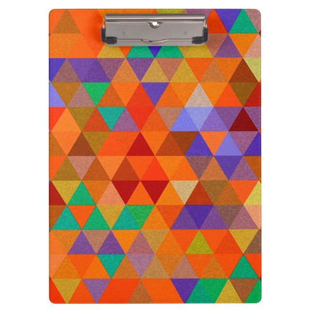 Pretty Triangle grunge pattern I + your ideas Clipboard (Front)