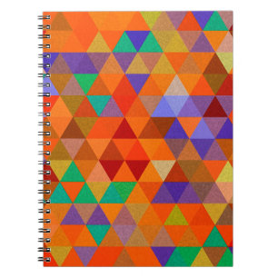 Pretty Triangle grunge pattern I + your ideas Notebook