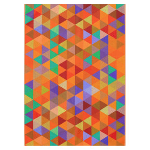 Pretty Triangle grunge pattern I + your ideas Tablecloth
