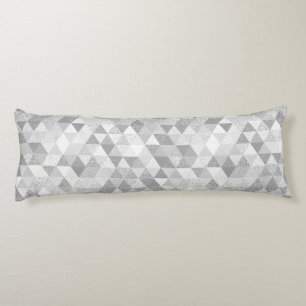 Pretty Triangle grunge pattern II + your ideas Body Cushion
