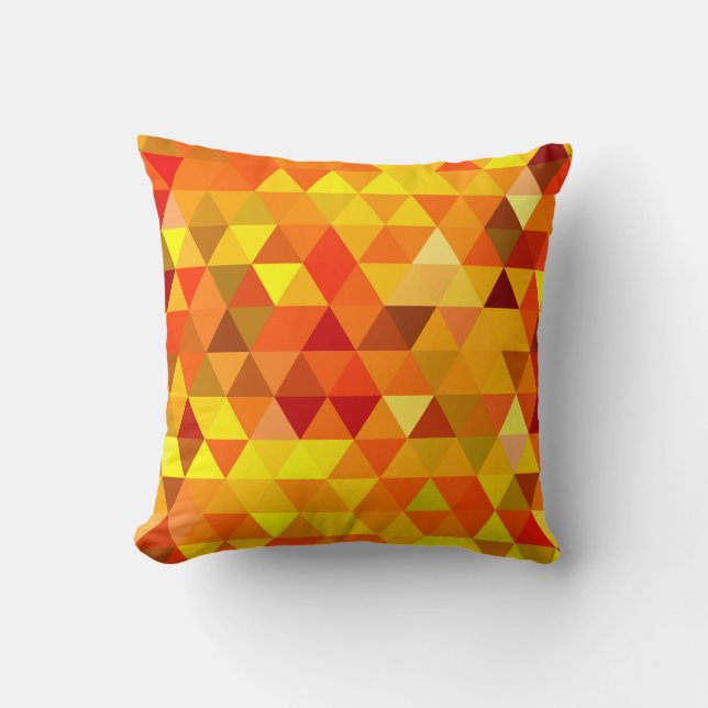 Pretty Triangle pattern I + your ideas Cushion (Front)