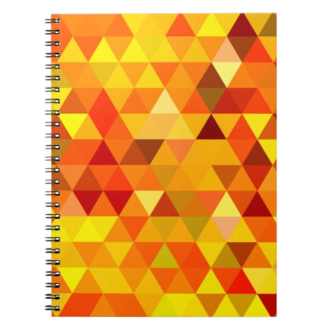 Pretty Triangle pattern I + your ideas Notebook (Front)