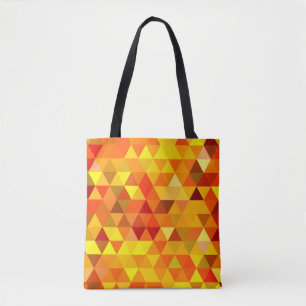 Pretty Triangle pattern I + your ideas Tote Bag