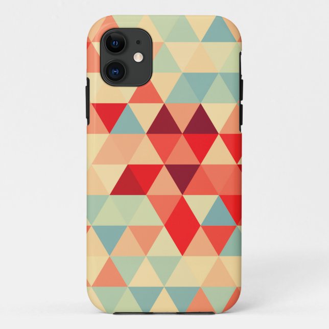Pretty Triangle pattern II + your ideas Case-Mate iPhone Case (Back)