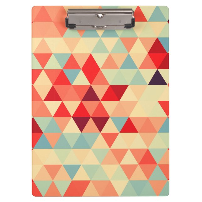 Pretty Triangle pattern II + your ideas Clipboard (Front)