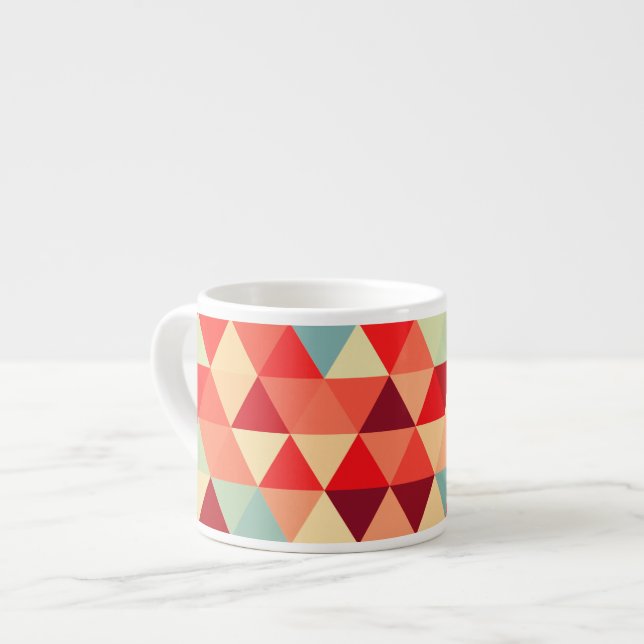 Pretty Triangle pattern II + your ideas Espresso Cup (Front Left)
