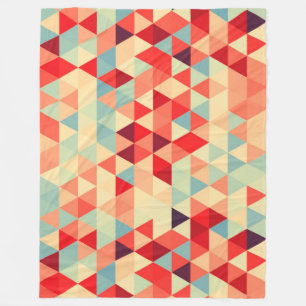 Pretty Triangle pattern II + your ideas Fleece Blanket