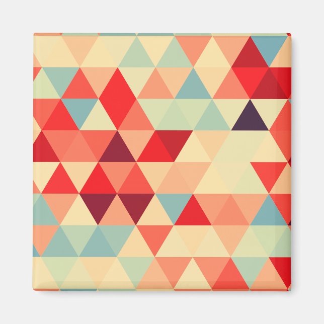 Pretty Triangle pattern II + your ideas Magnet (Front)