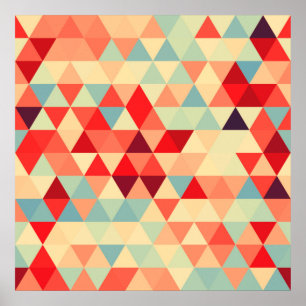 Pretty Triangle pattern II + your ideas Poster