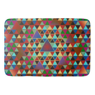Pretty Triangle pattern III + your ideas Bath Mat