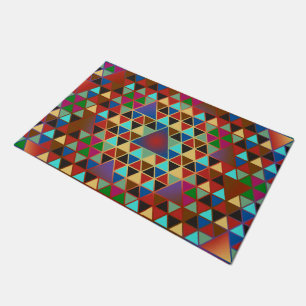 Pretty Triangle pattern III + your ideas Doormat