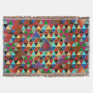 Pretty Triangle pattern III + your ideas Throw Blanket