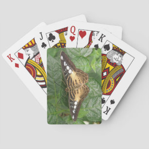 Pretty Tropical Clipper Butterfly Playing Cards