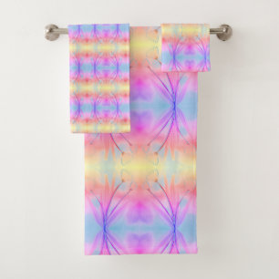 Pretty Tulip Towel Set