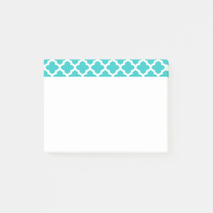 Pretty Turquoise Post It Notes