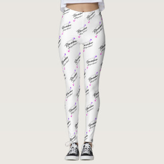 Pretty Typography Quote Leggings