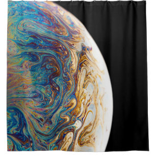 Pretty Universe Shower Curtain