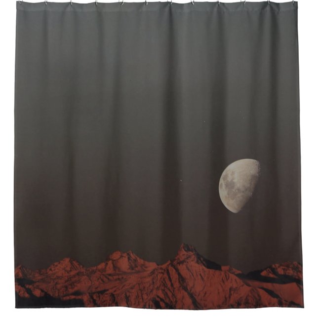 Pretty Universe Shower Curtain (Front)