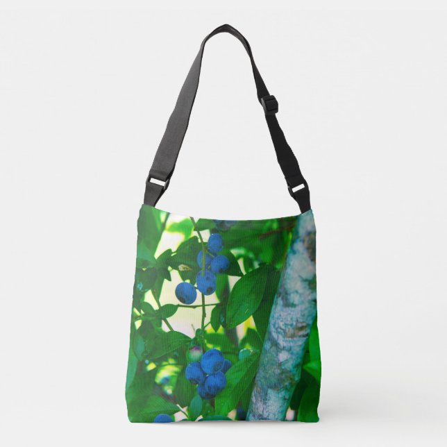 Pretty Vegetables Crossbody Bag (Front)