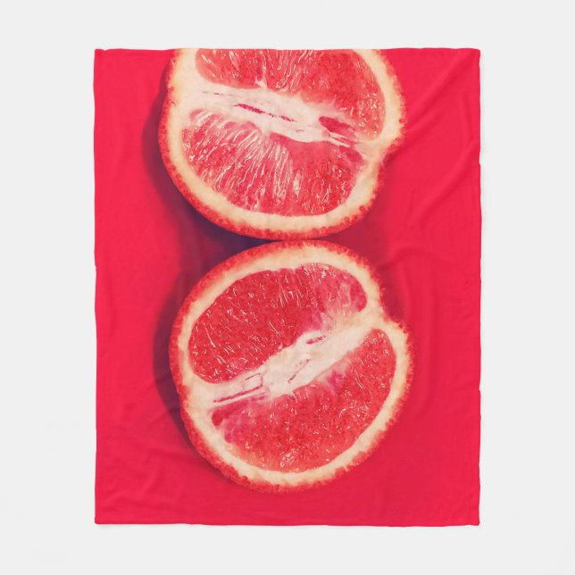 Pretty Vegetables Fleece Blanket (Front)