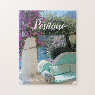 Pretty View of Positano on the Amalfi Coast Puzzle