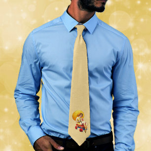 Pretty Vintage 1920s Bathing Beauty in Red Wagon Tie