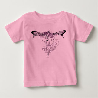 Pretty Vintage Fairy Decal Baby T-Shirt