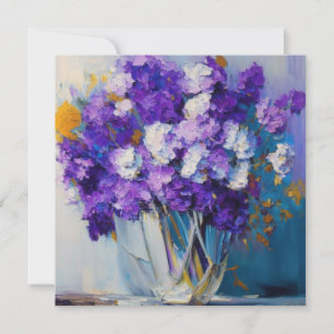 Pretty Vintage Purple Flowers