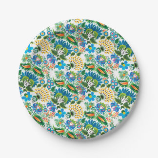 Pretty Vintage Russian Khokhloma Paper Plate