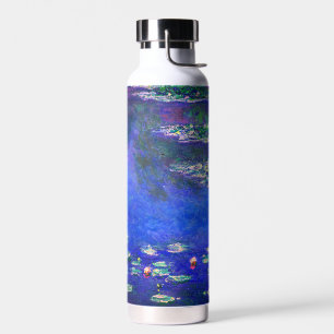 Pretty Vintage Water Lilies by Claude Monet Bottle