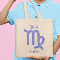 Pretty Virgo Purple Astrology Sign Personalised