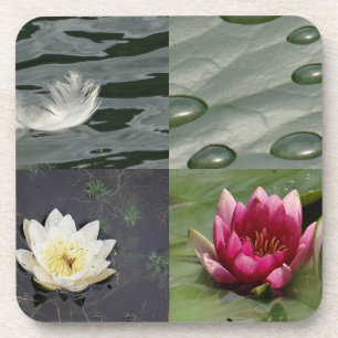 Pretty Water Lilies Coaster
