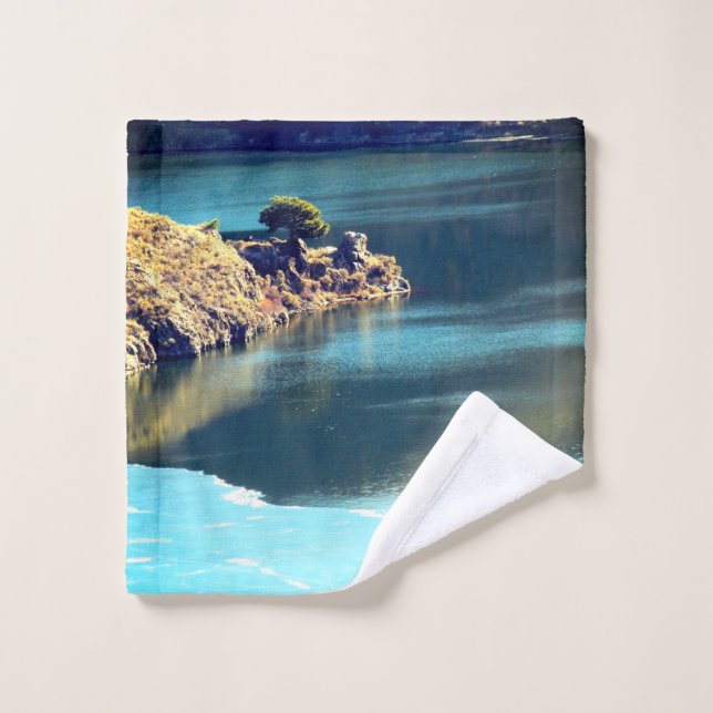 Pretty Water Scene Wash Cloth (Wash Cloth)