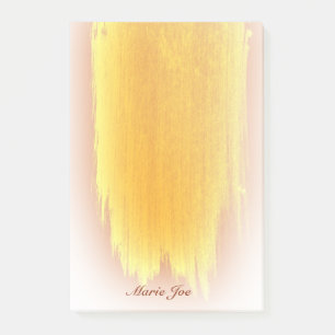 Pretty Watercolor Confetti Splatter Vintage Canvss Post-it Notes