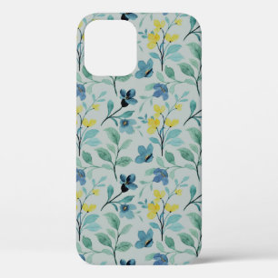 Pretty Watercolor Floral iPhone 12 Pro Case