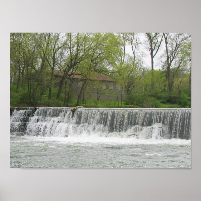 Pretty Waterfall Poster (Front)