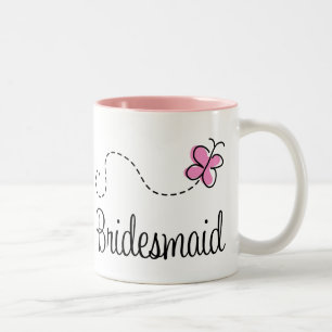 Pretty Wedding Bridesmaid Mug