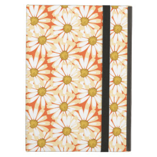 Pretty White Daisies Floral Pattern Case For iPad Air