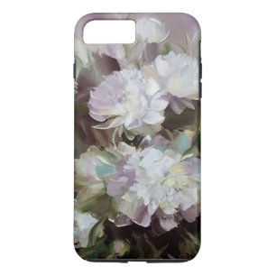 Pretty white floral  hydrangeas iPhone 8 plus/7 plus case