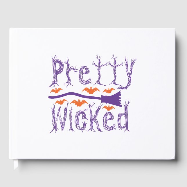 pretty wicked guest book (Front)