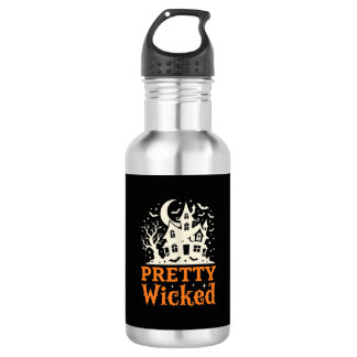 Pretty Wicked Halloween Haunted House_1 532 Ml Water Bottle