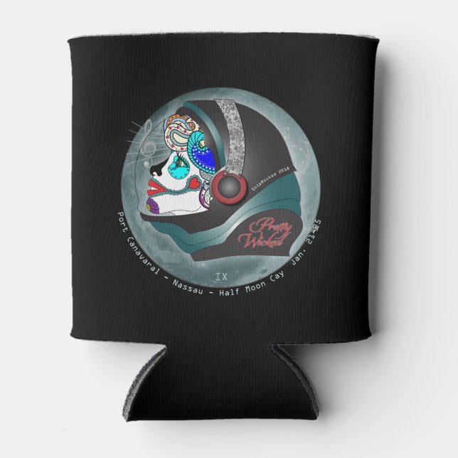 Pretty Wicked "Siren" Can Cooler (Front)