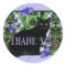 Pretty Wildflowers and Cat Thank You Stickers