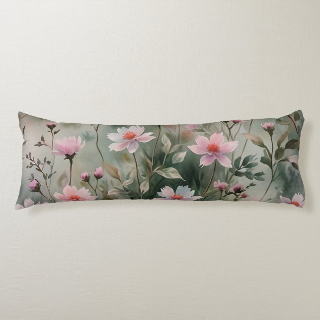 Pretty Wildflowers Body Cushion (Front)