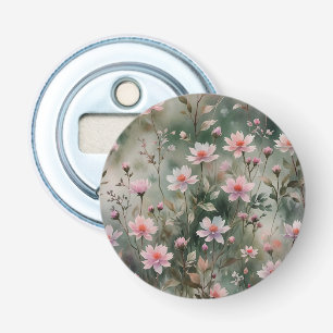 Pretty Wildflowers Bottle Opener