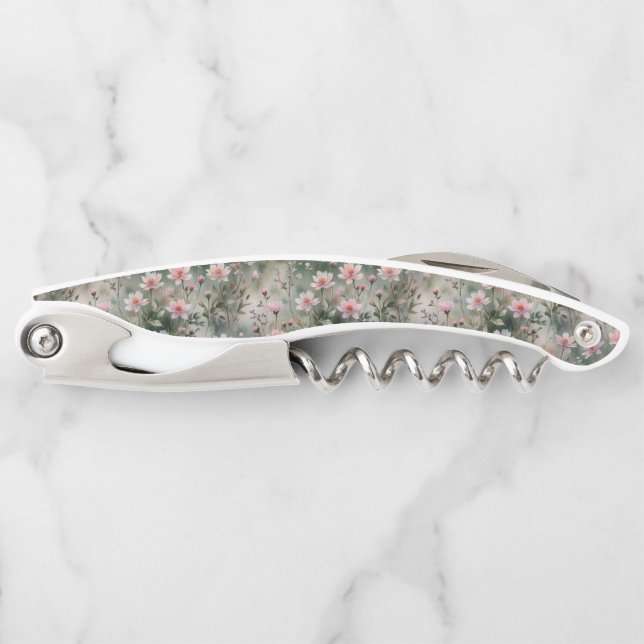 Pretty Wildflowers Corkscrew (Front)