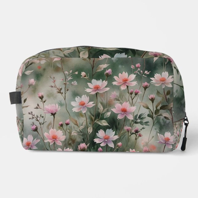 Pretty Wildflowers Dopp Kit (Front)