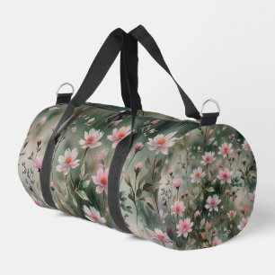Pretty Wildflowers Duffle Bag